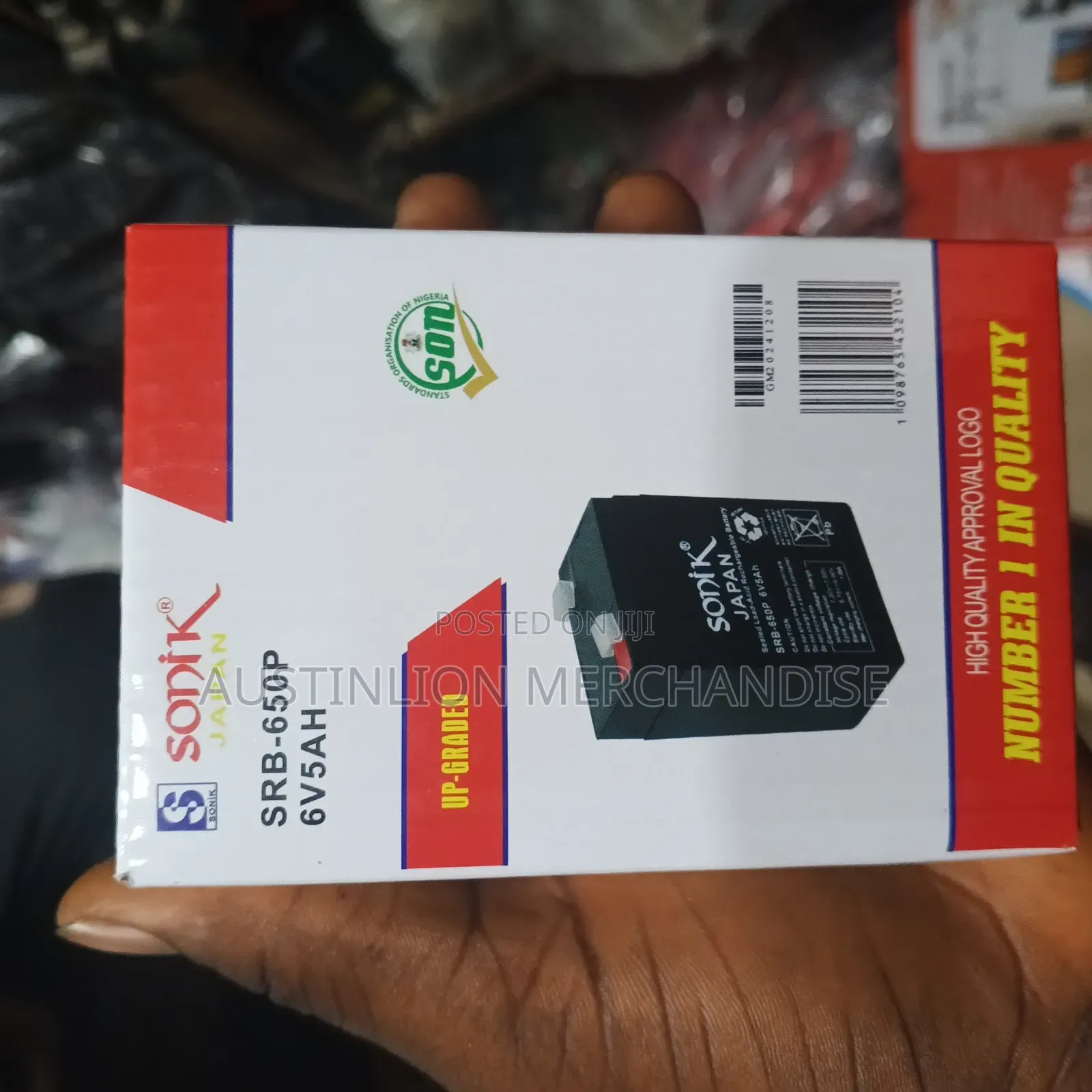 Sealed-Lead Acid Rechargeable Battery