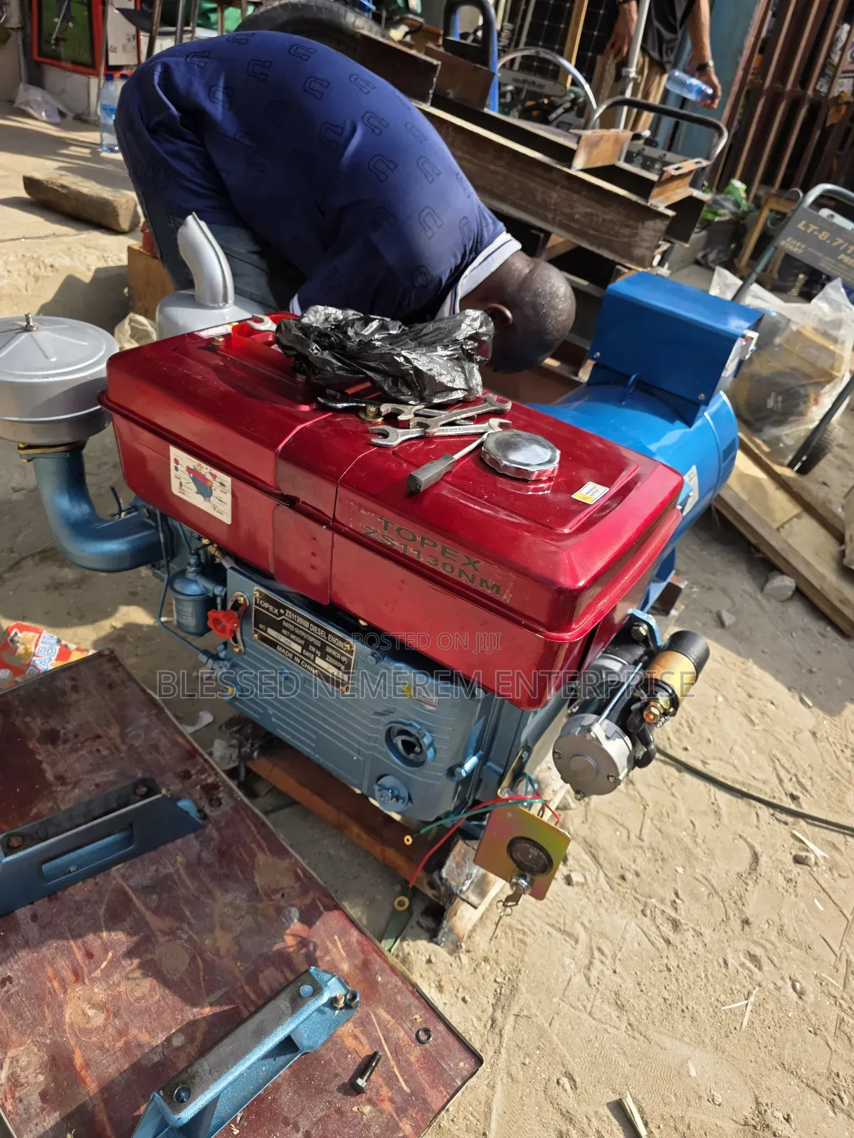 Topex Basic Diesel Generator 30kva With 1130 Engine 100%Copper Coil