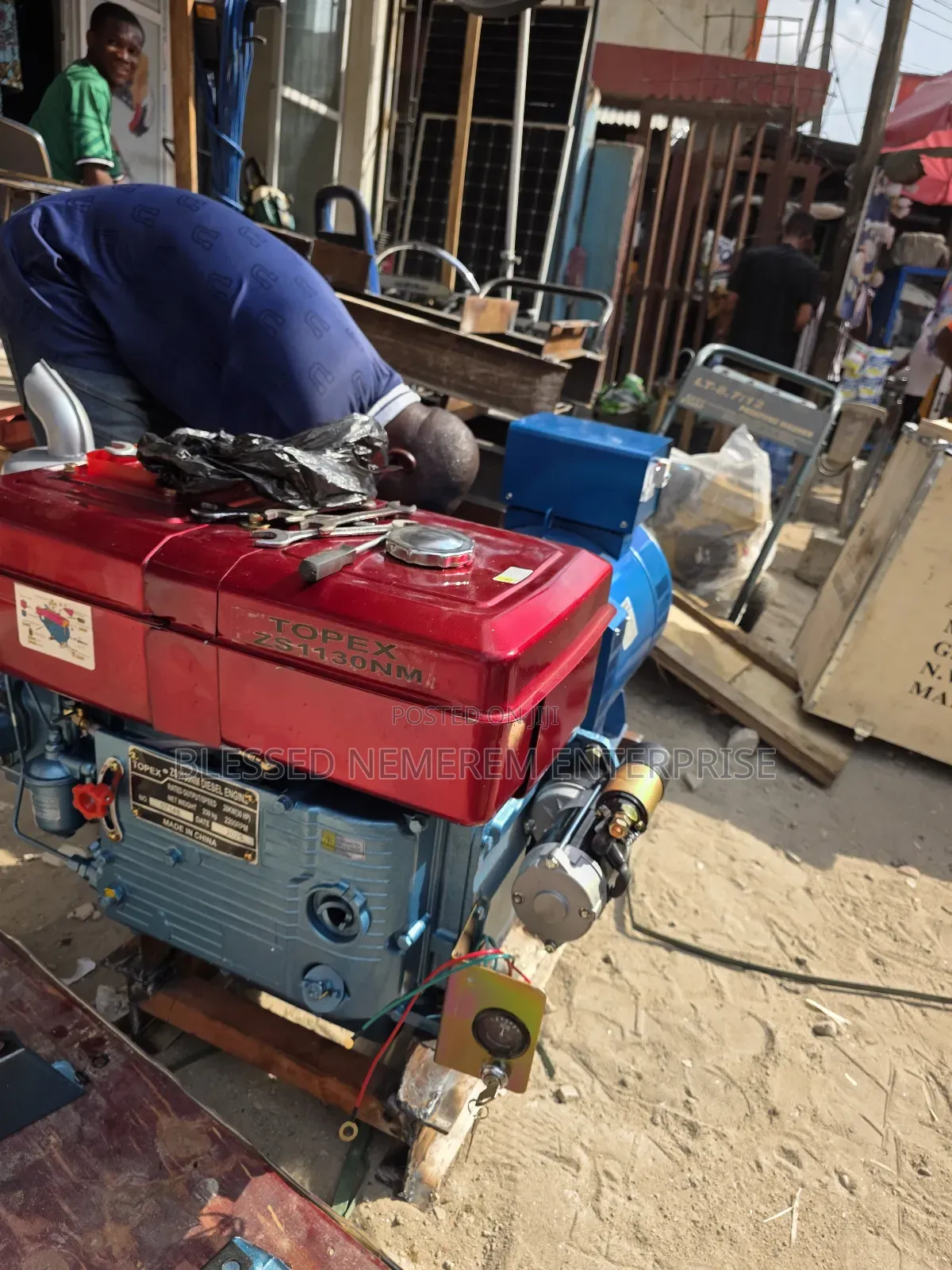 Topex Basic Diesel Generator 30kva With 1130 Engine 100%Copper Coil