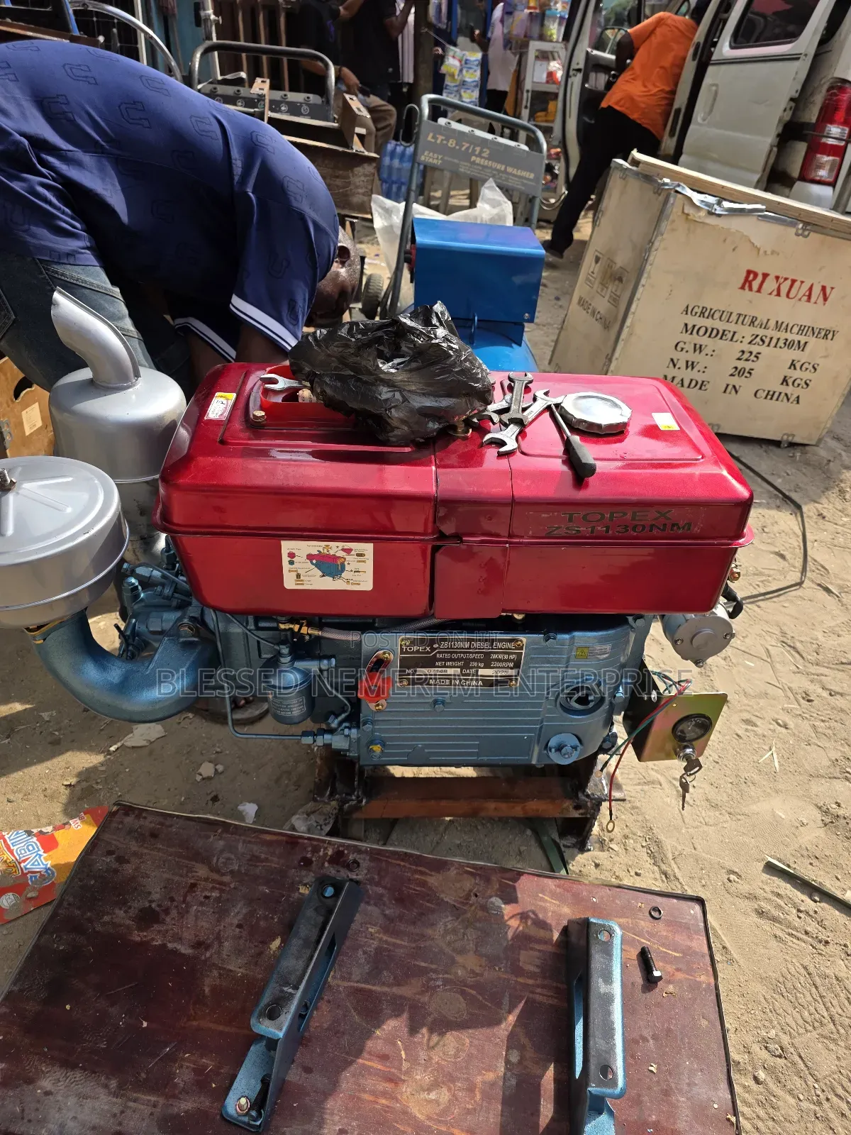 Original Topex Basic Diesel Gen 30kva With 1130 Engine 100%Copper Coil