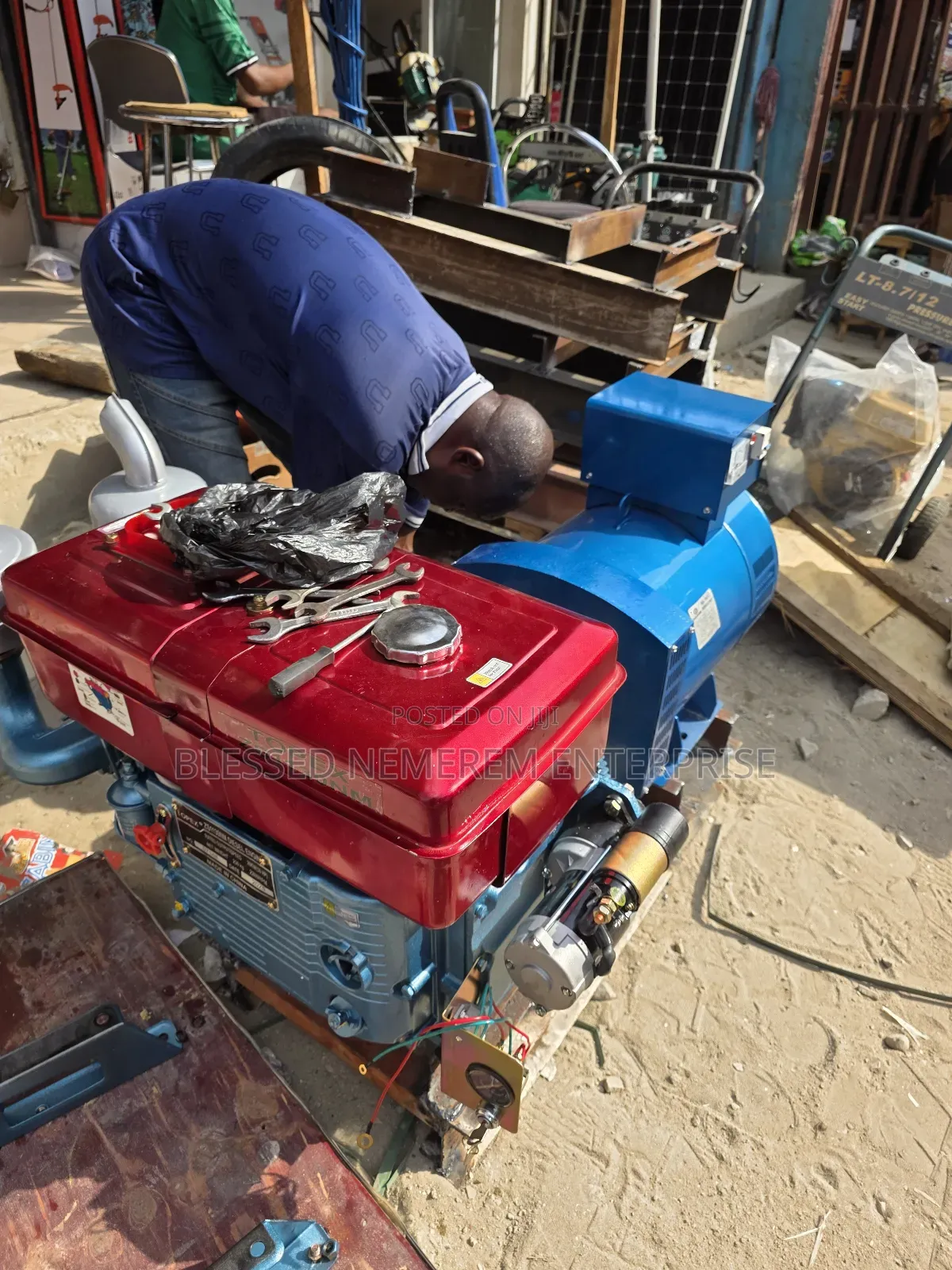 《》Heavy Duty Topex Basic Diesel Gen 30kva With 1130 Engine 100%Copper