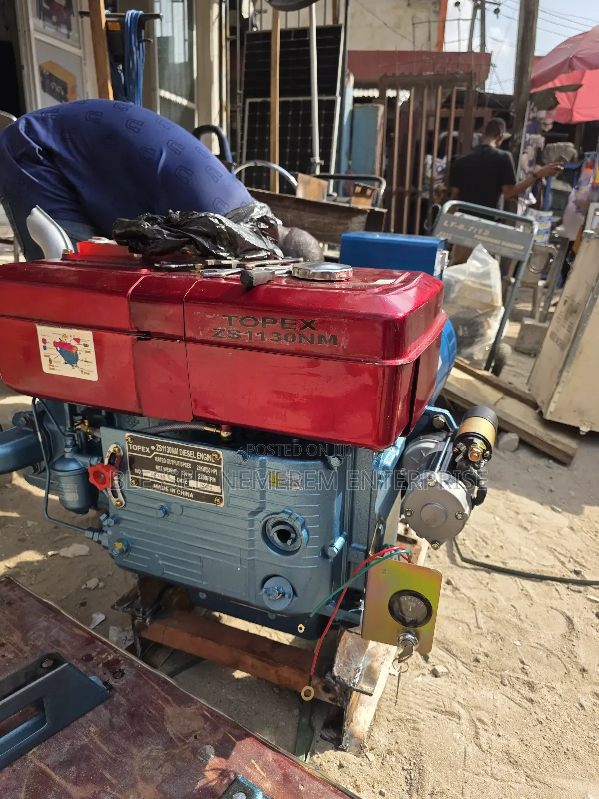 Come I Have Topex Basic Diesel Gen 35kva With 1130 Engine 100%Copper