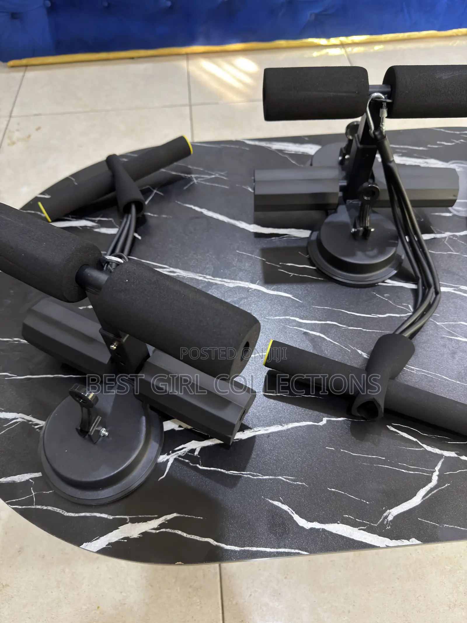 Double Suction Sit Up Bar With Rope