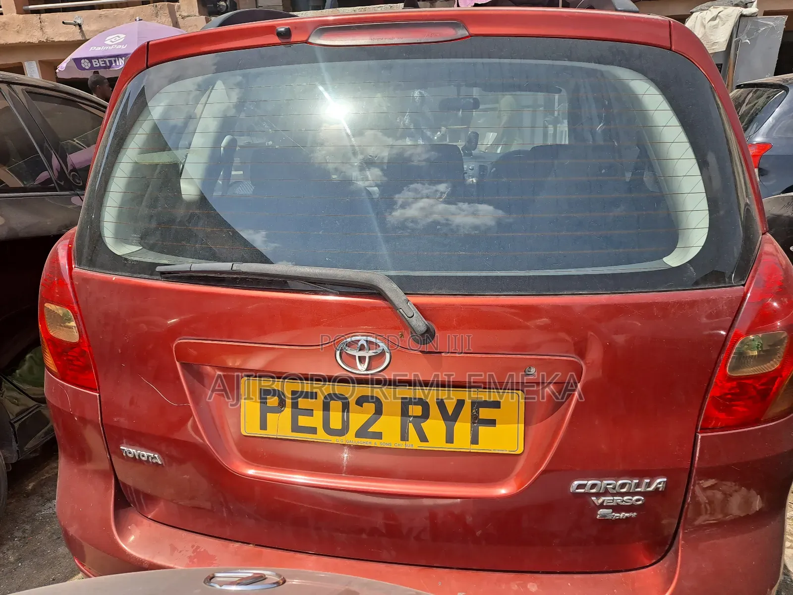 Toyota Corolla Verso 1.6 2002 Red