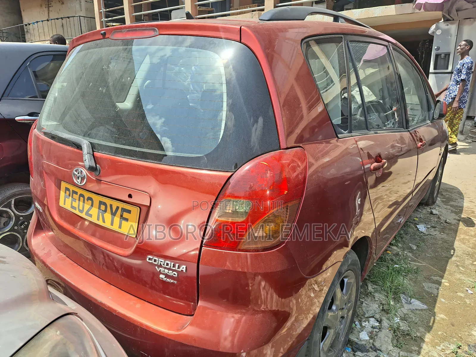 Toyota Corolla Verso 1.6 2002 Red
