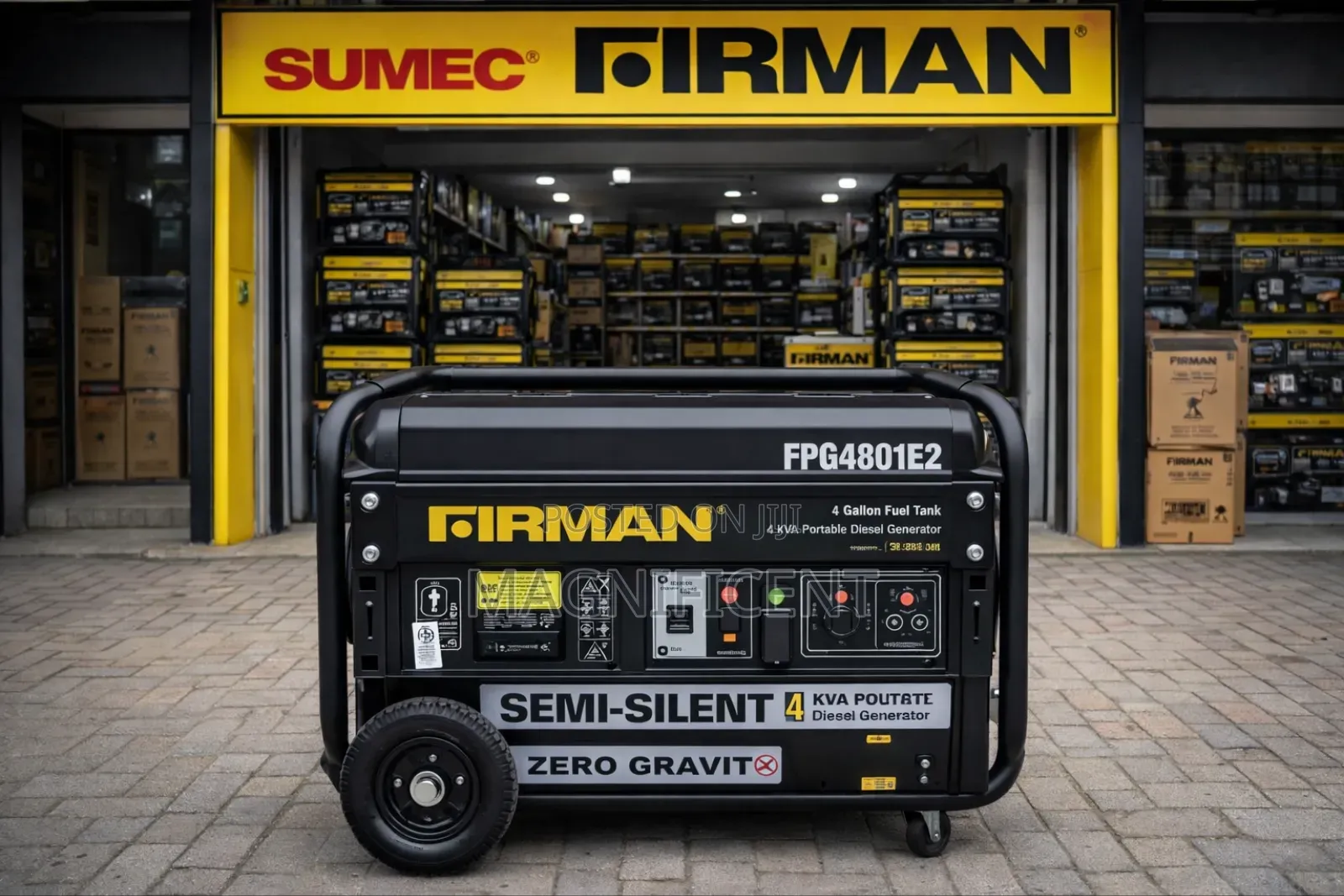 4.5kva Sumec Firman Fpg4801e2 – 4 Kva Semi-Silent Diesel Generator