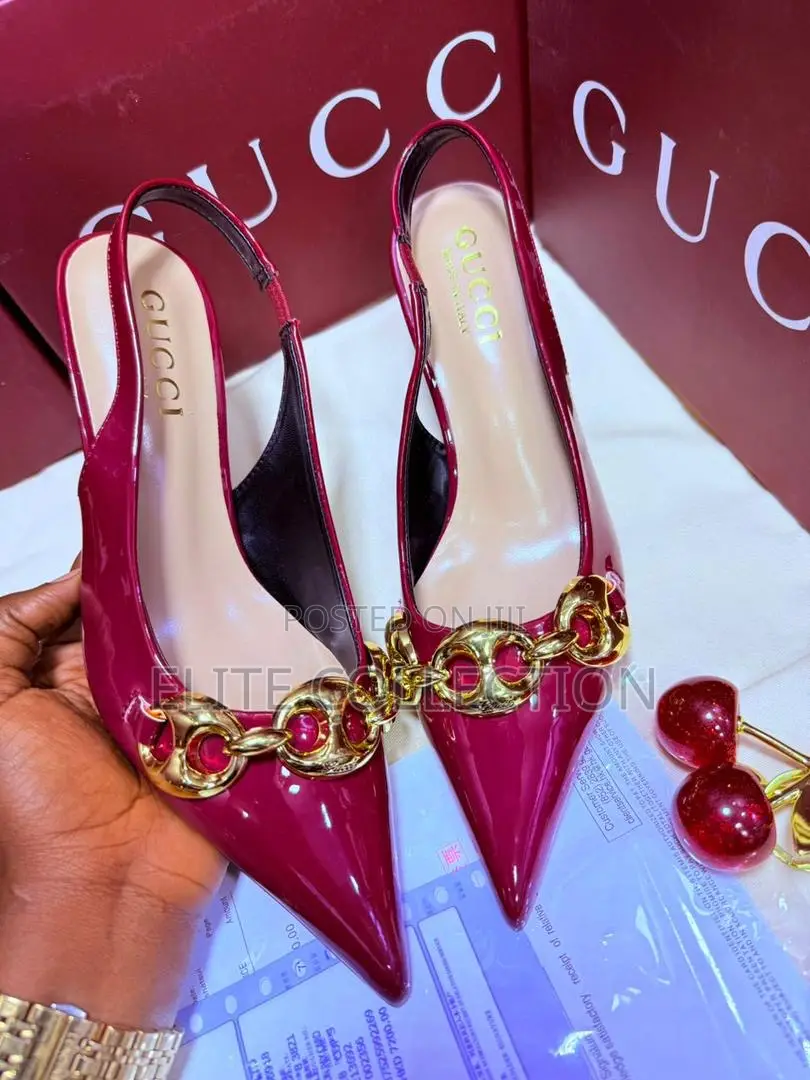 Quality Gucci Size: 37 to 42 Color:Black and Wine