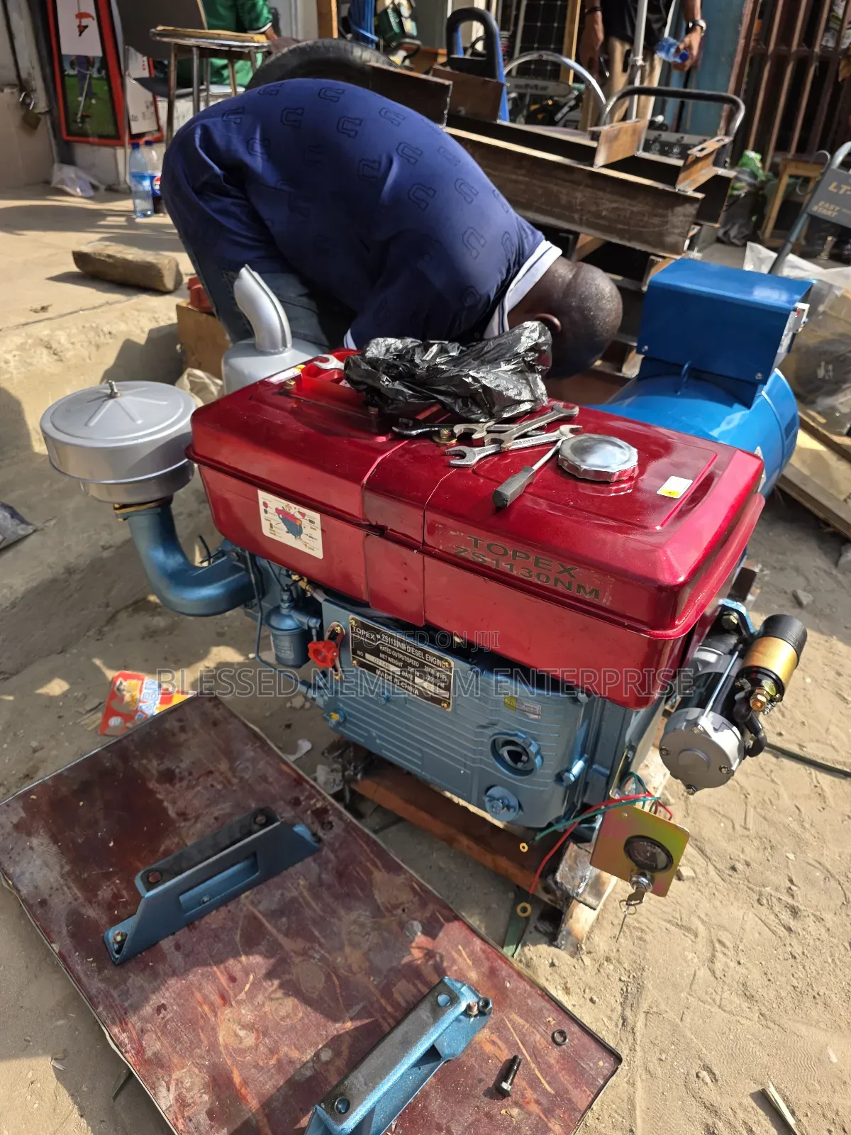 {35kva}Topex Basic Diesel Generator With 1130 Engine 100%Copper Coil