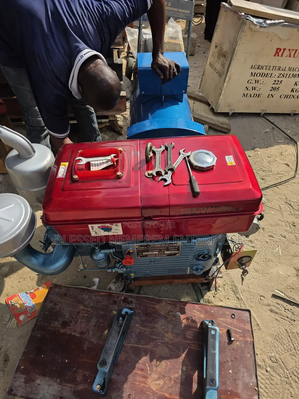 {35kva}Topex Basic Diesel Generator With 1130 Engine 100%Copper Coil