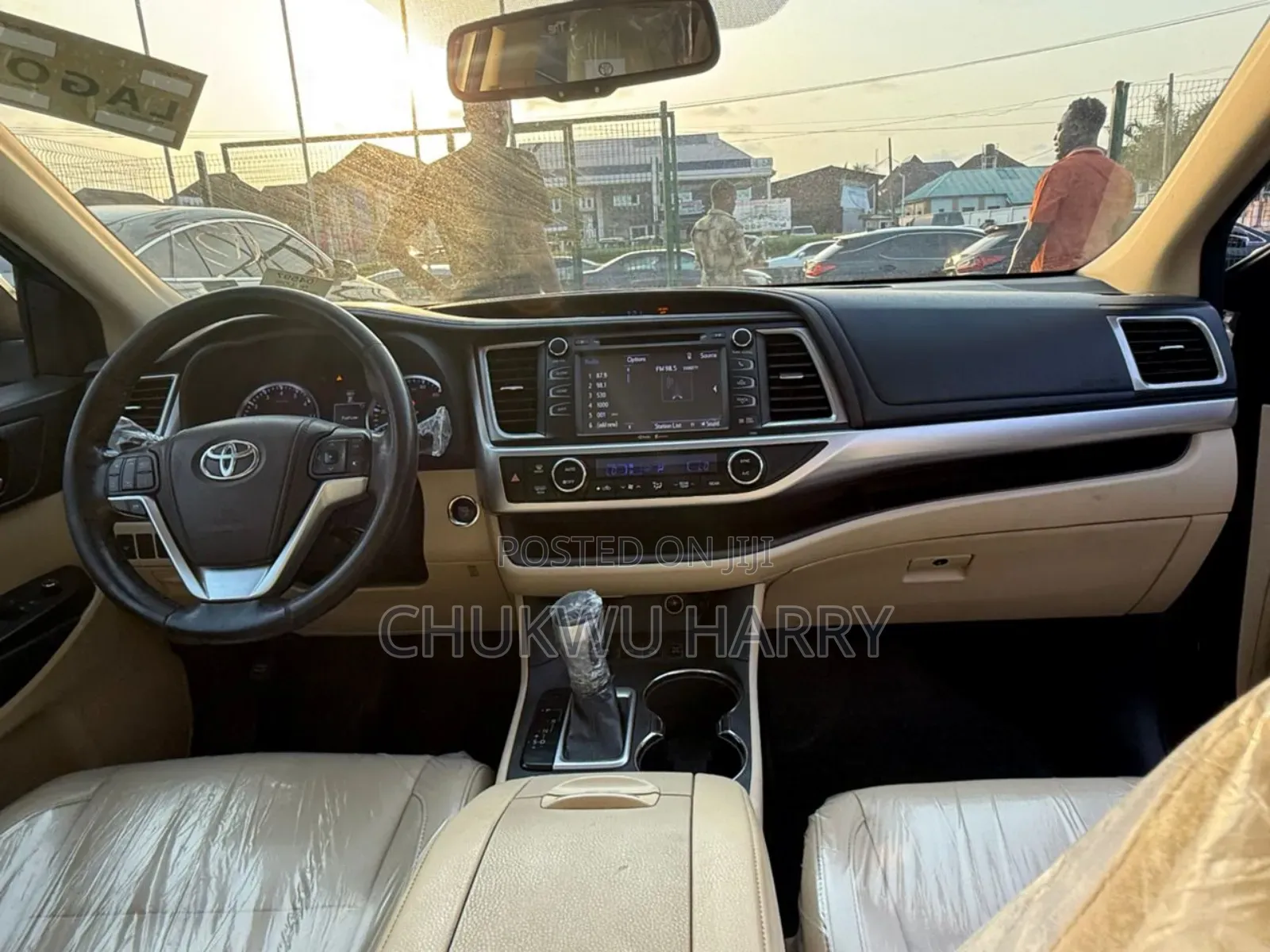 Toyota Highlander XLE 4dr SUV (3.5L 6cyl 6A) 2015 Red