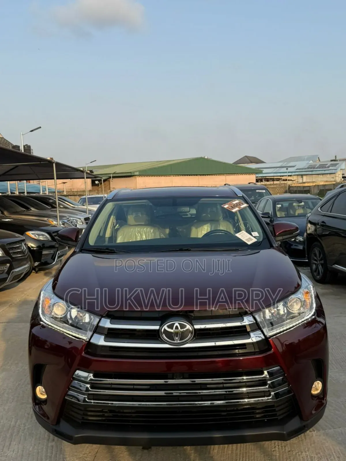 Toyota Highlander XLE 4dr SUV (3.5L 6cyl 6A) 2015 Red