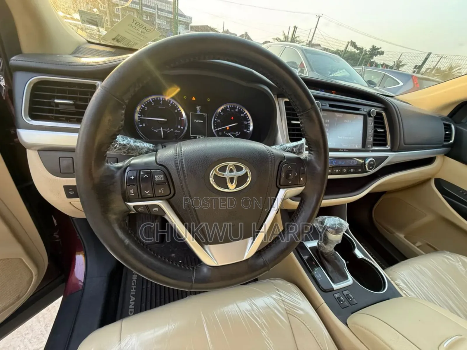 Toyota Highlander XLE 4dr SUV (3.5L 6cyl 6A) 2015 Red