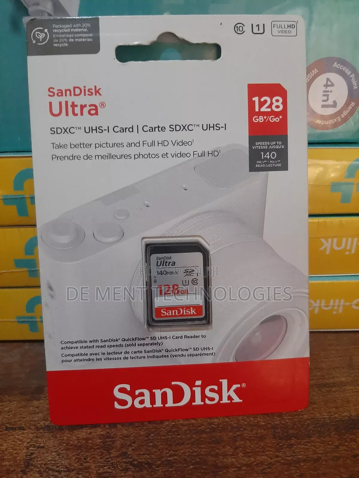 Sandisk 128gb Ultra Sd Card for Camera