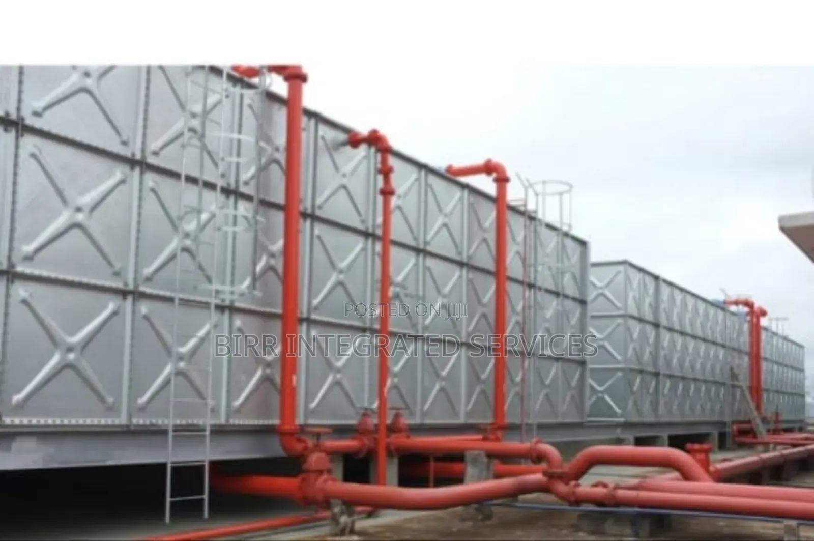 5mm Thickness Braithwaite Pressed Steel Water Tank