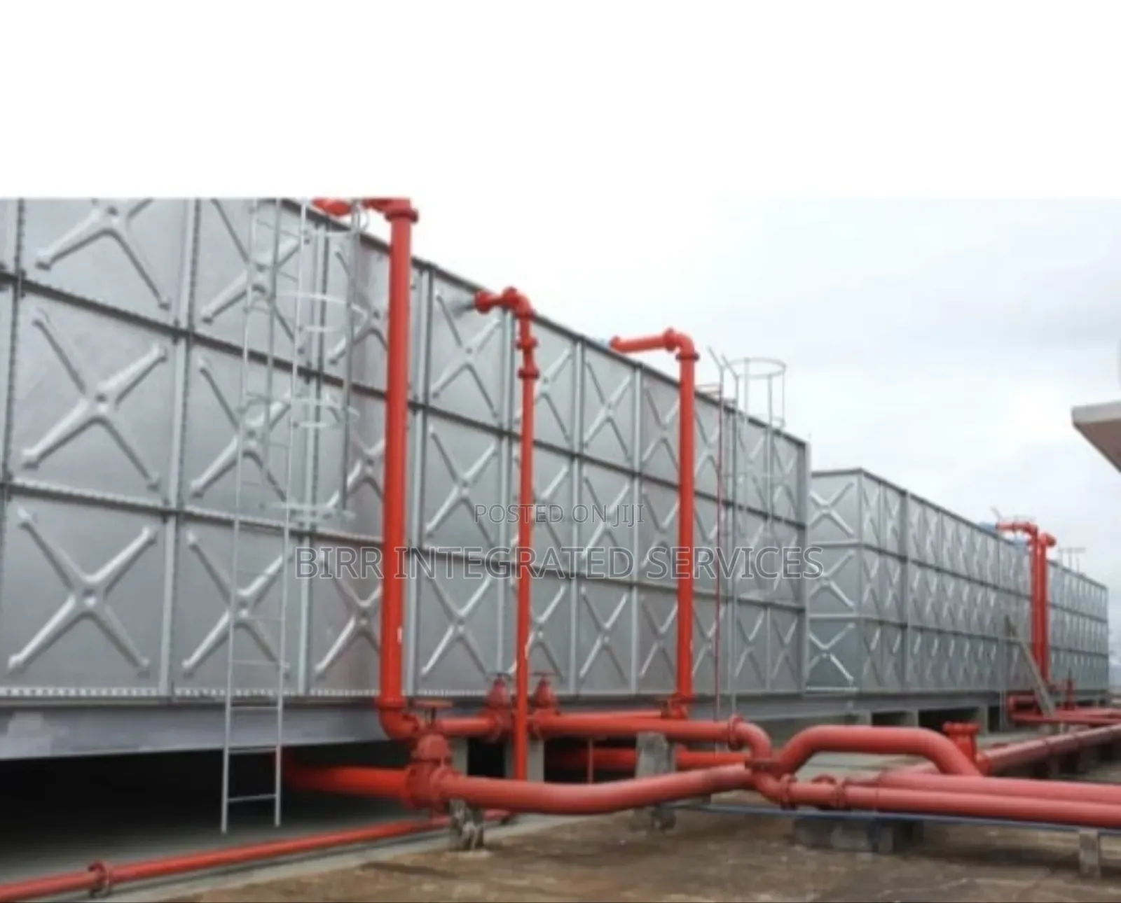 5mm Thickness Braithwaite Pressed Steel Water Tank