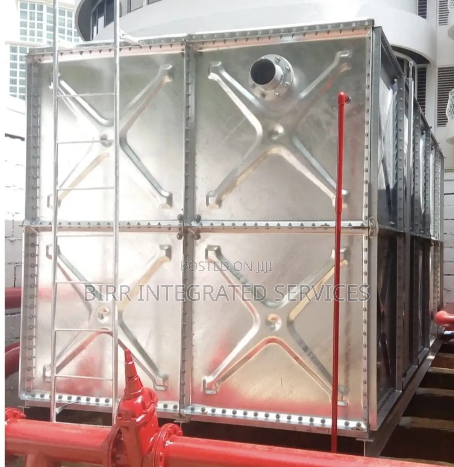 5mm Thickness Braithwaite Pressed Steel Water Tank