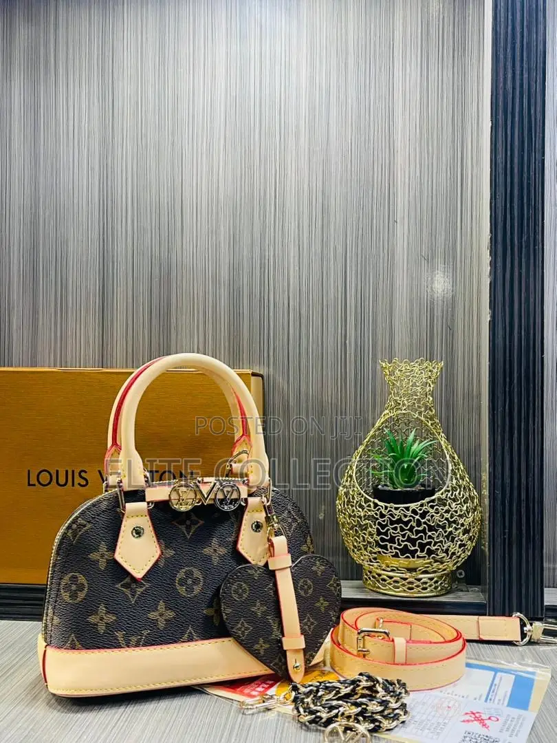 Luxe Lv Mini Chic Bag  Available in 2 Pretty Colors  White  Brown