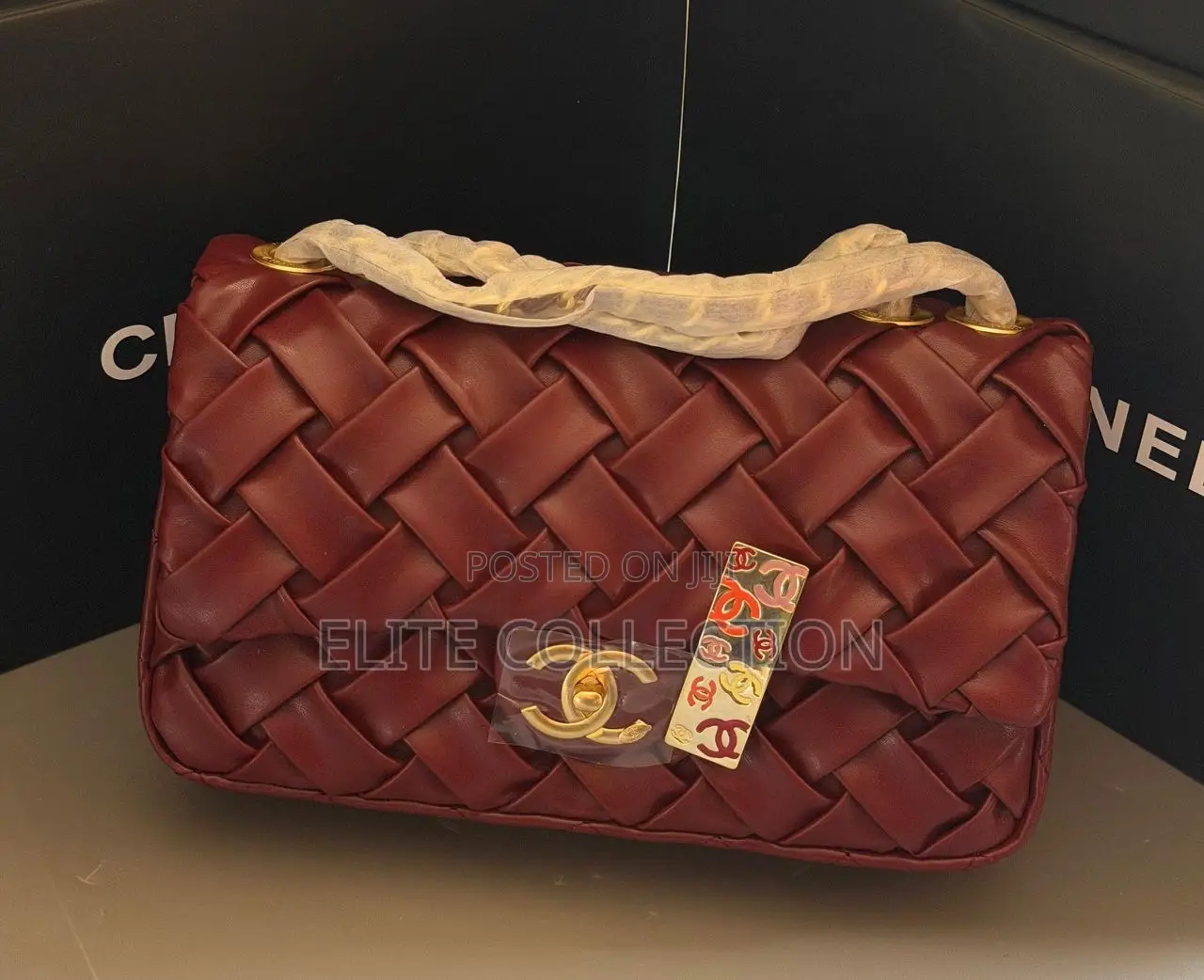 Luxury Chanel Bag Available in Color Displayed.