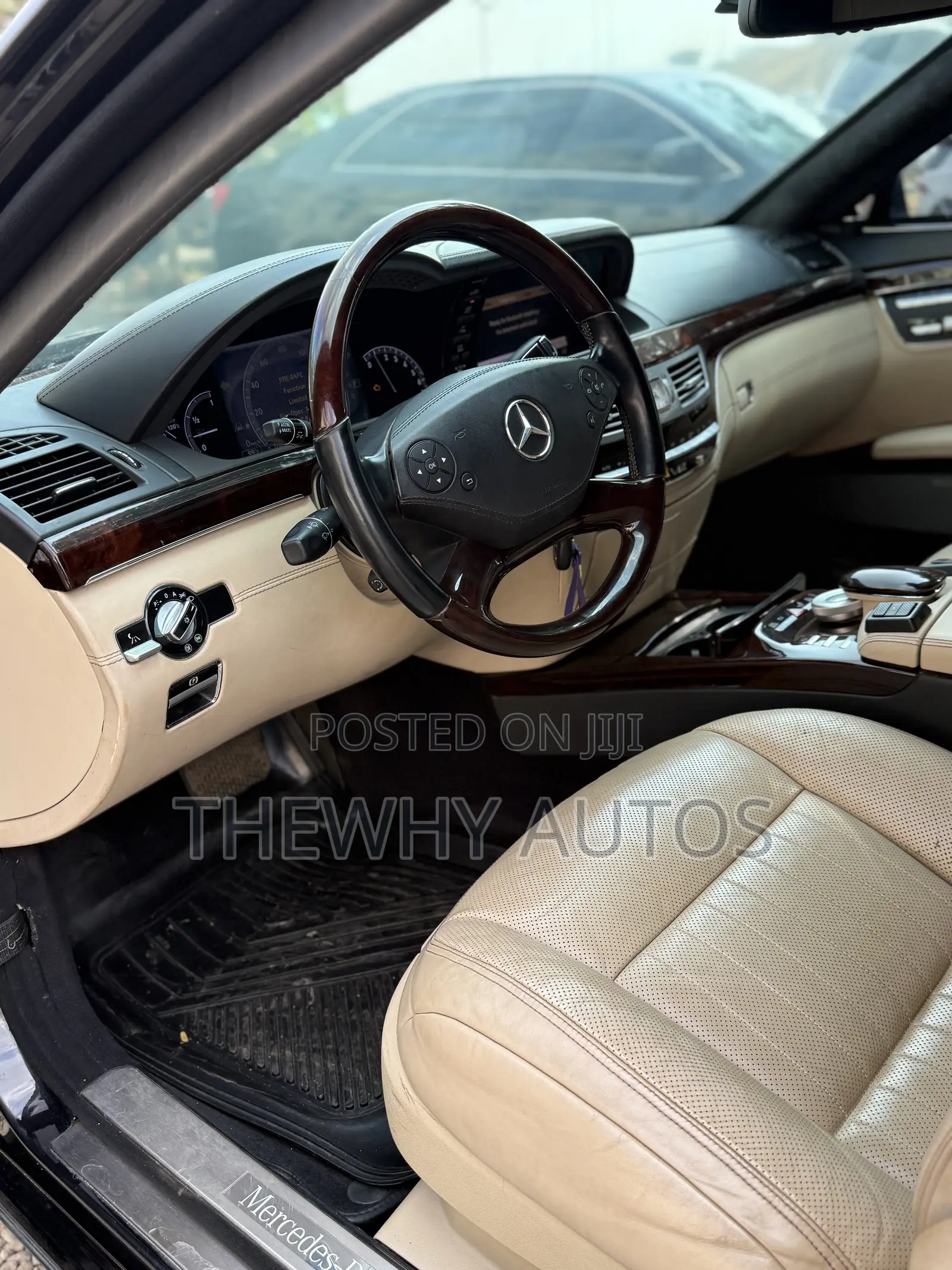 Mercedes-Benz S-Class S 600 L (V221) 2011 Black