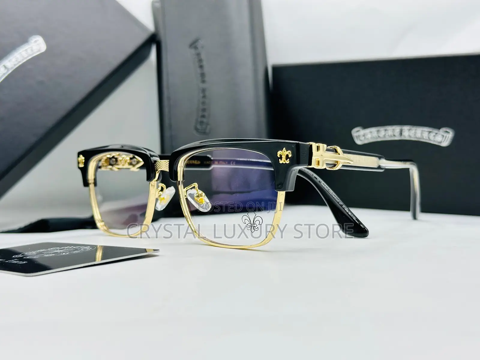 Chrome Hearts Quality Luxury Frame Glasses