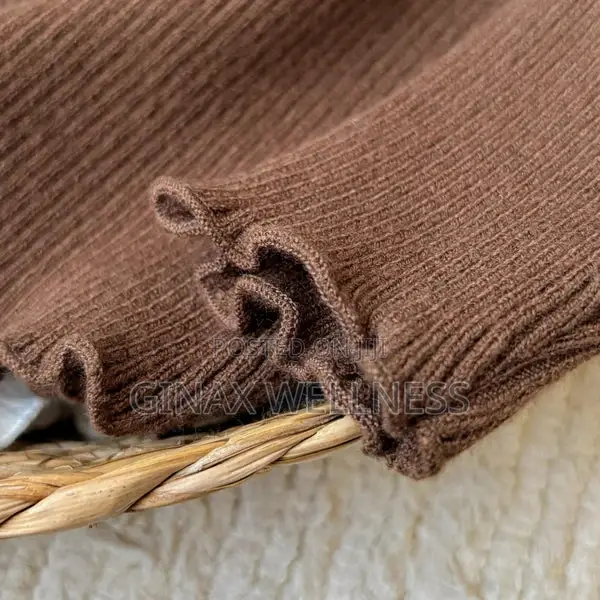 Baby Long-Sleeve Ribbed Knit Top | Baby Knitted Inner Sweater