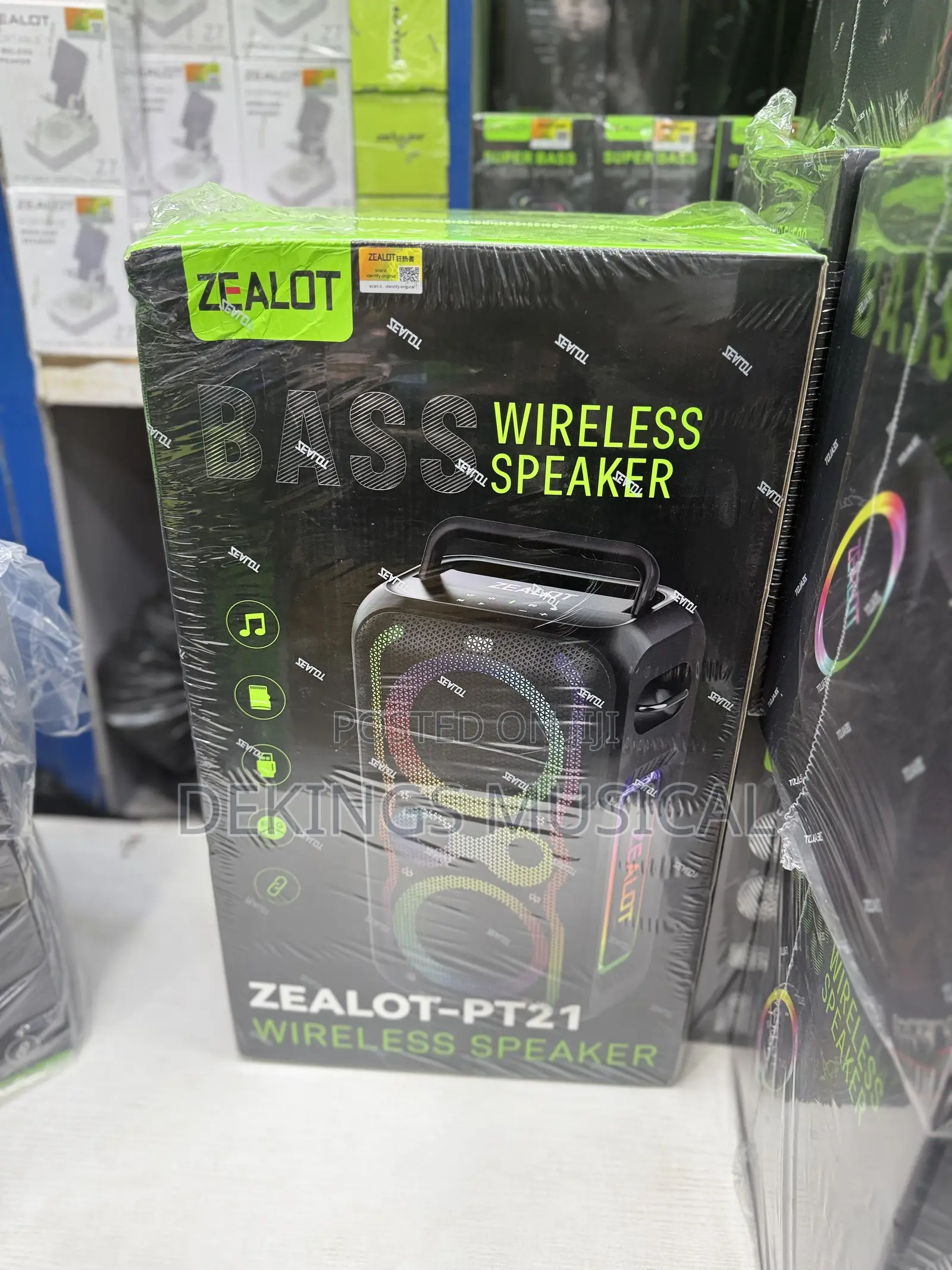Zealot Pt21 Portable Bluetooth Speaker