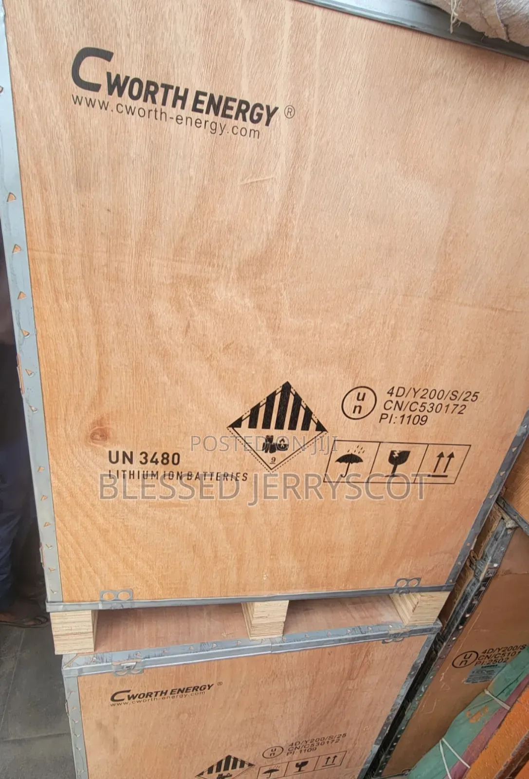 Cworth Energy 15kwh 48v Lithium-Ion Inverter Solar Batteries in Stock
