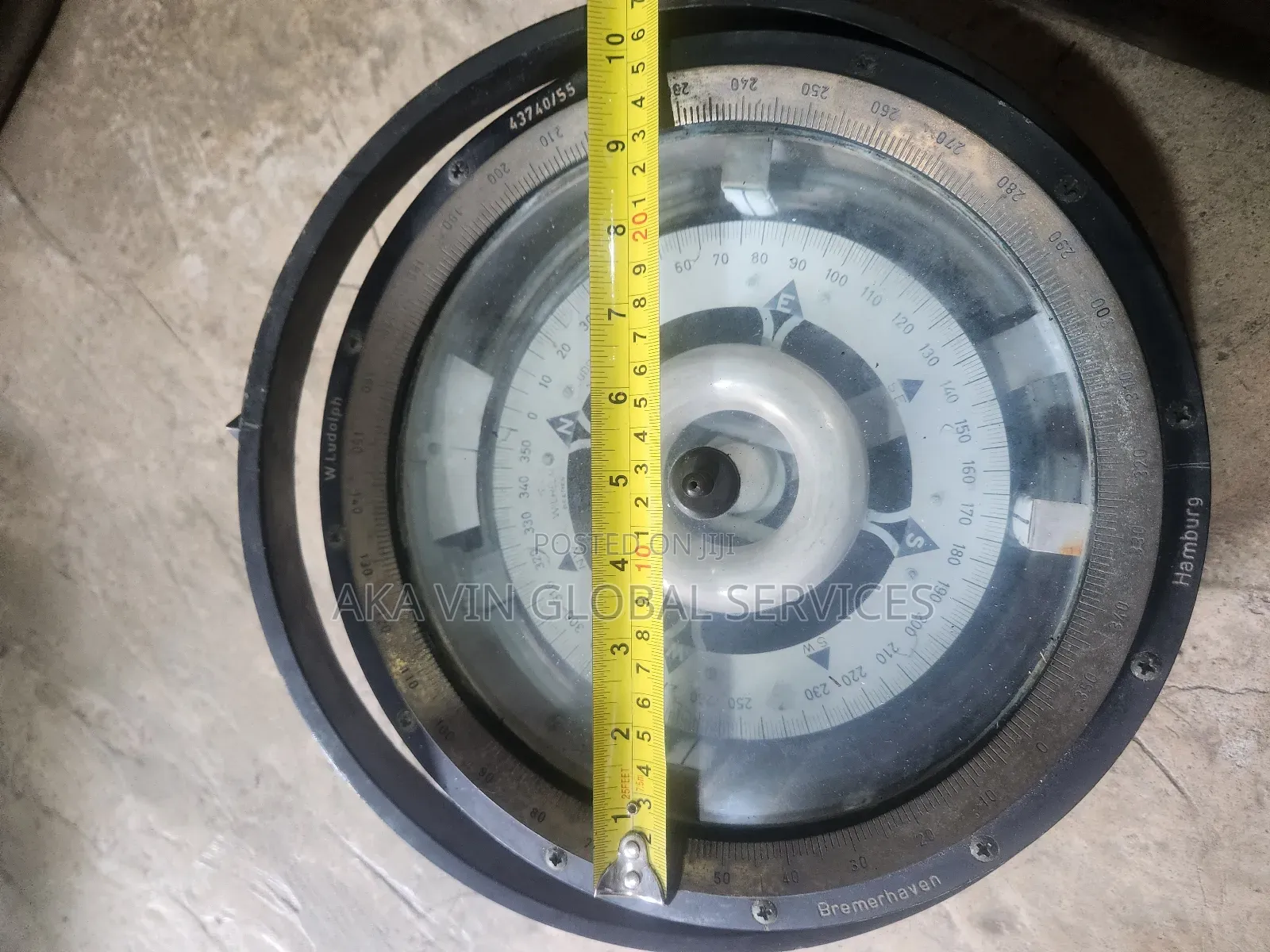 Magnetic Compass Type M55 W.Ludolph Germany