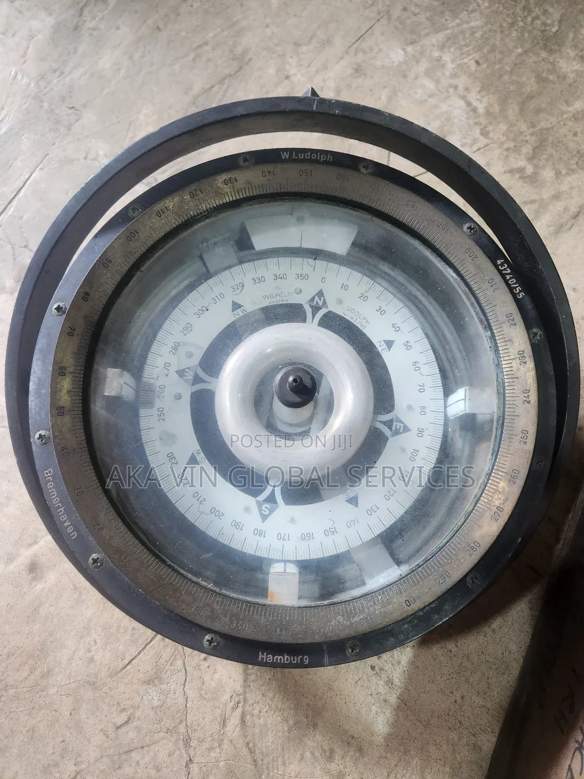 Magnetic Compass Type M55 W.Ludolph Germany