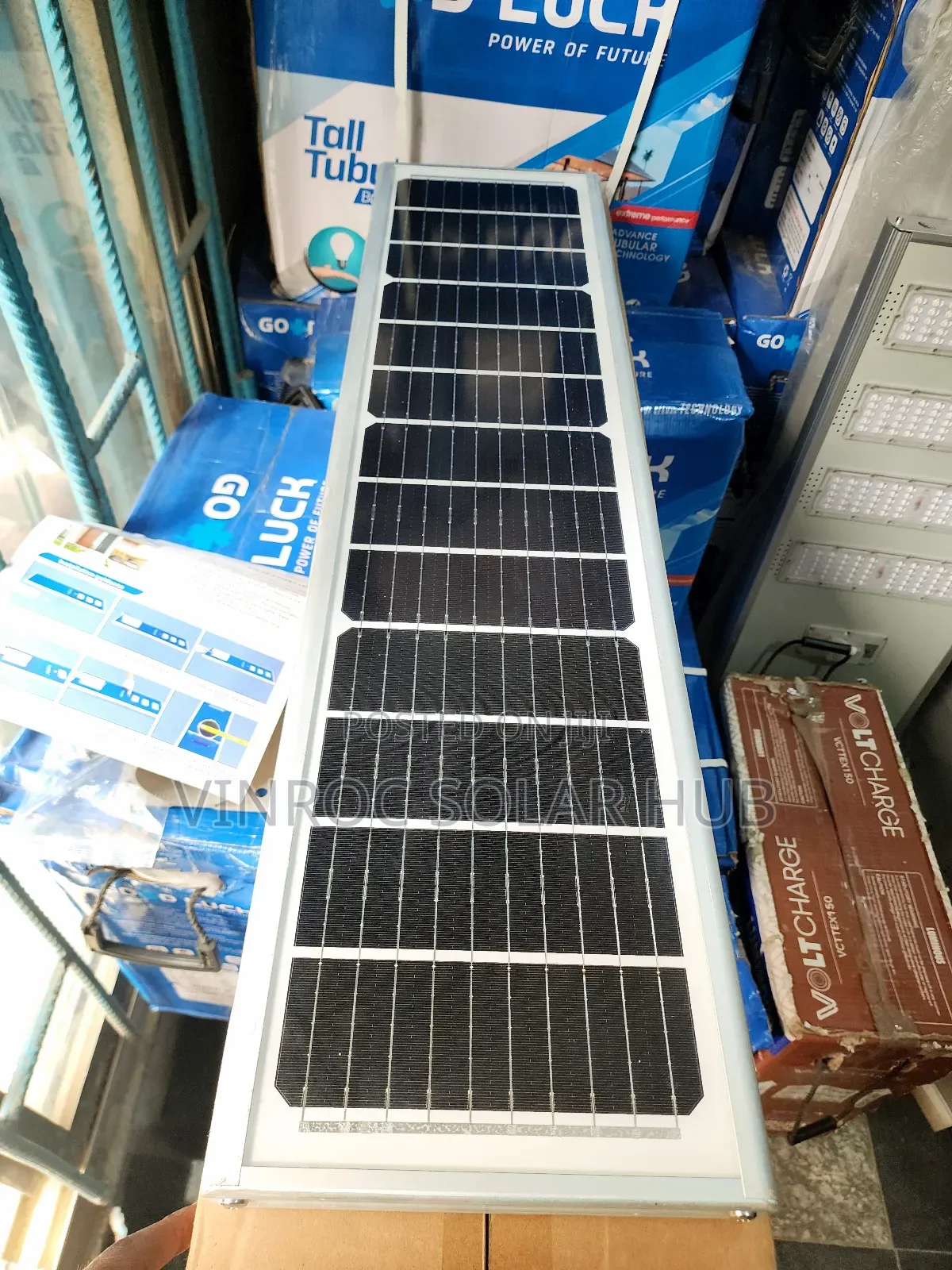 300w Wakatek Solar Streetlights