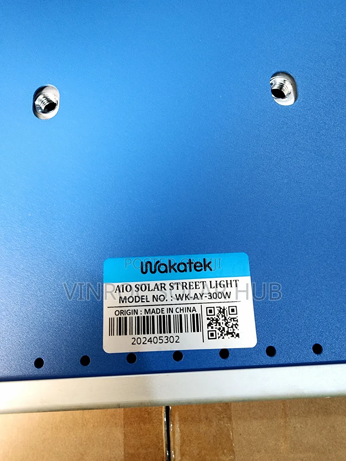300w Wakatek Solar Streetlights