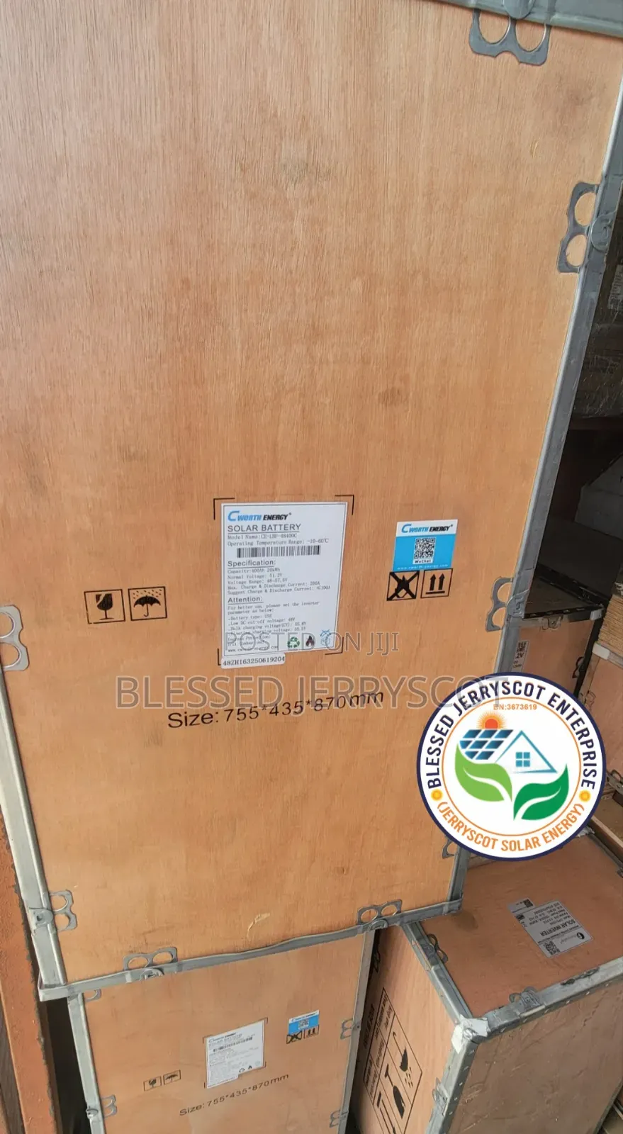 Cworth Energy 20kwh 48v Lithium-ion Inverter Solar Batteries In Stock