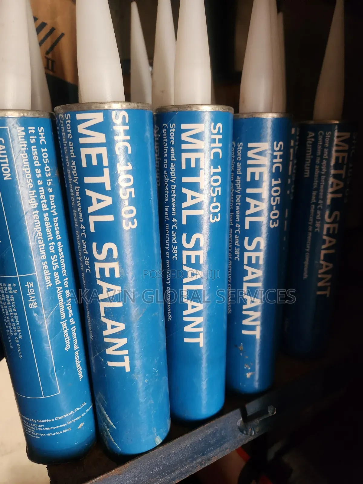 Metal Jacketing Sealant (Shc 105-03) Thermal Insulation