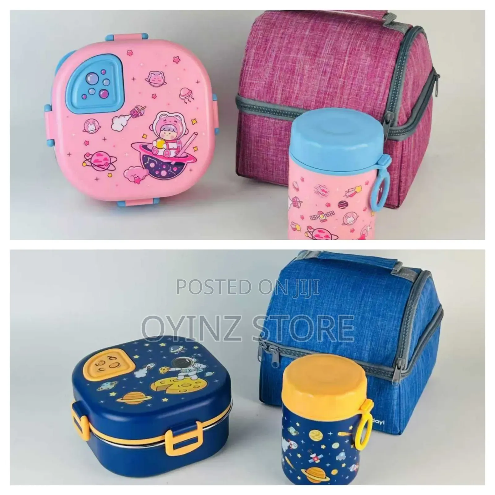 Children Partition Food Flask With Box