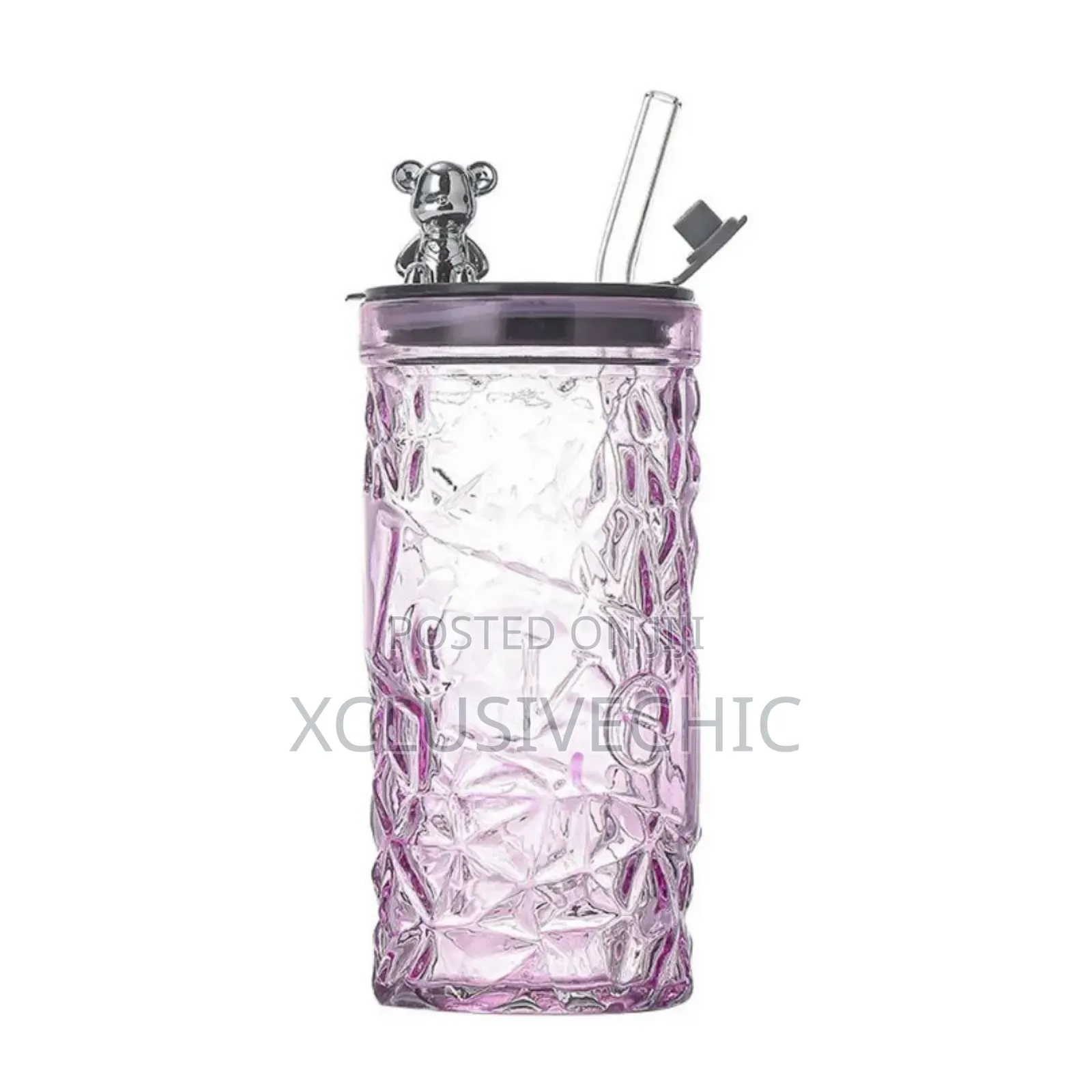 350ml Glass Tea/Coffee/Juice Mug
Cups With Straw