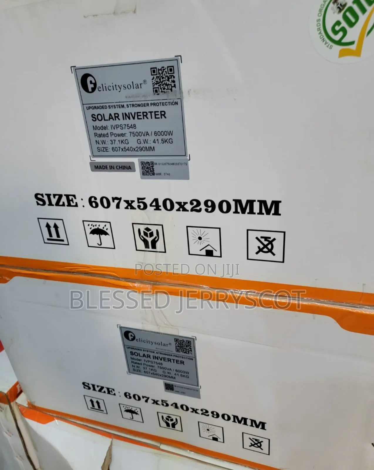 Felicity 7.5kva 48v Ivps Transformerbase Solar Inverters In Stock.