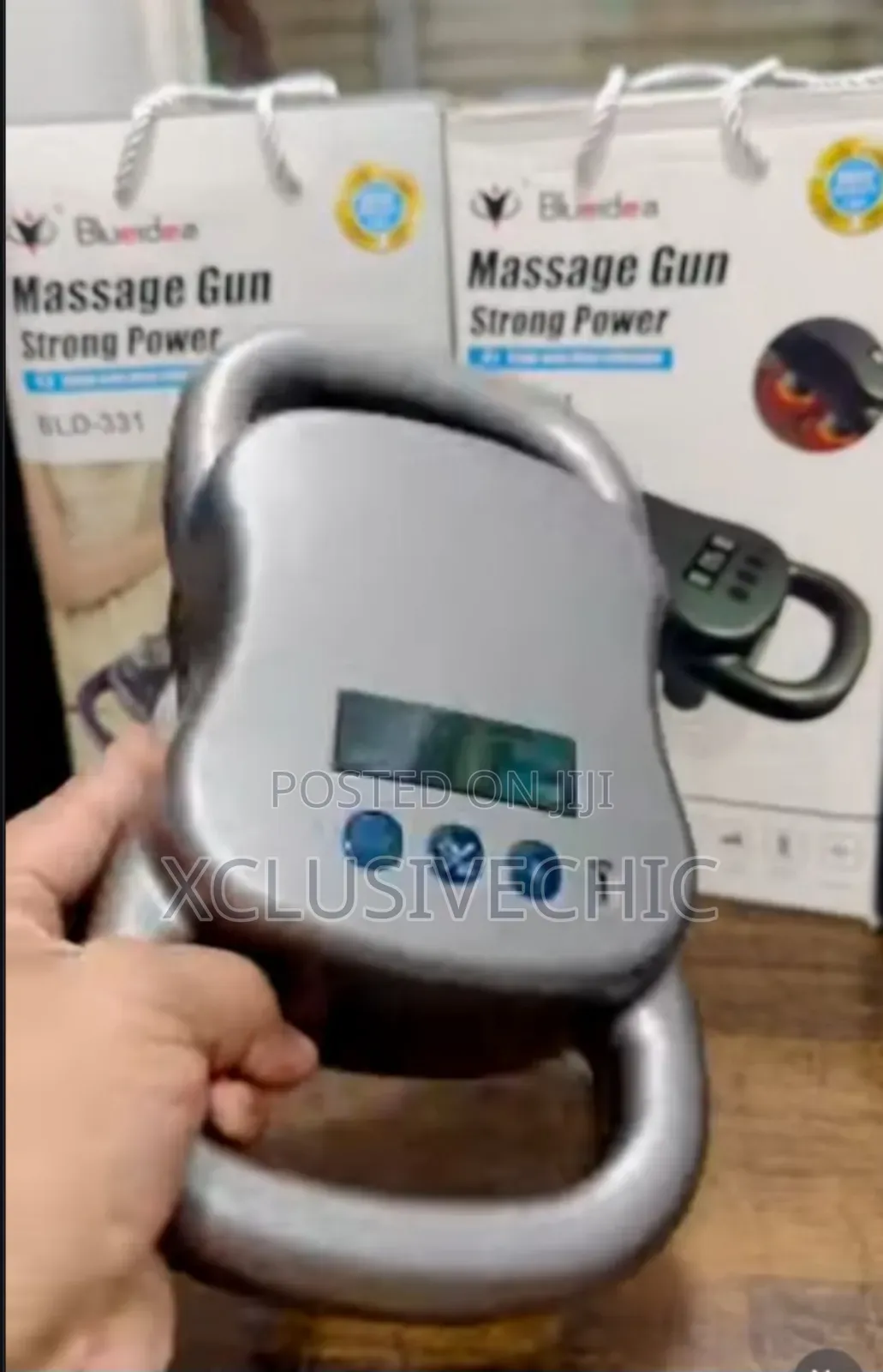 Blueidea Best Massager Gun With 4 Head Infrared Level