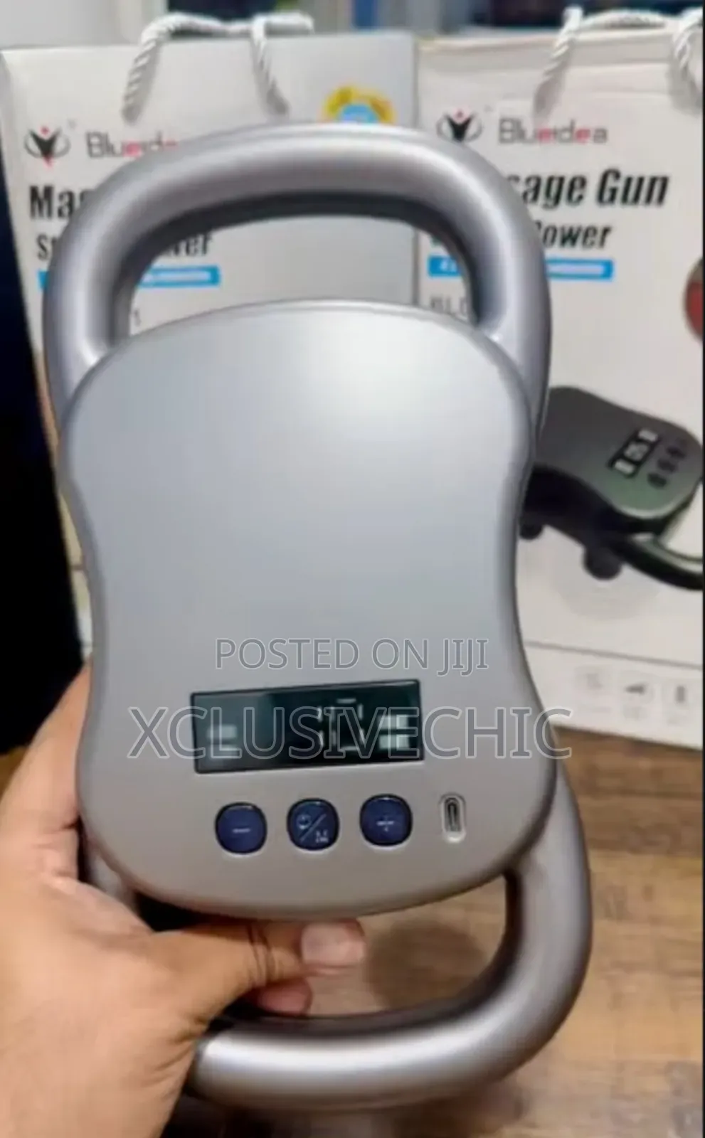 Blueidea Best Massager Gun With 4 Head Infrared Level