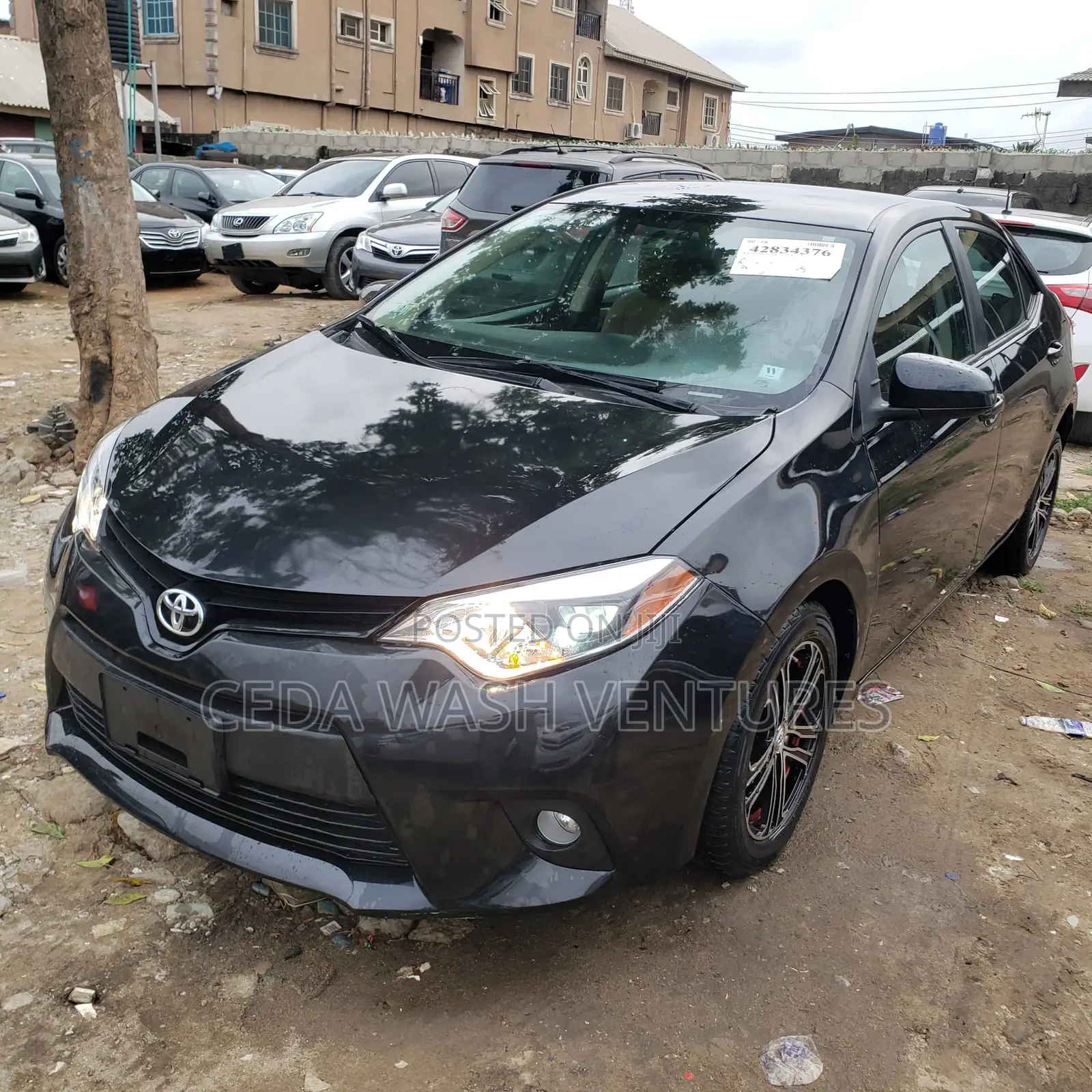 Toyota Corolla S Premium 4dr Sedan (1.8L 4cyl CVT) 2016 Black