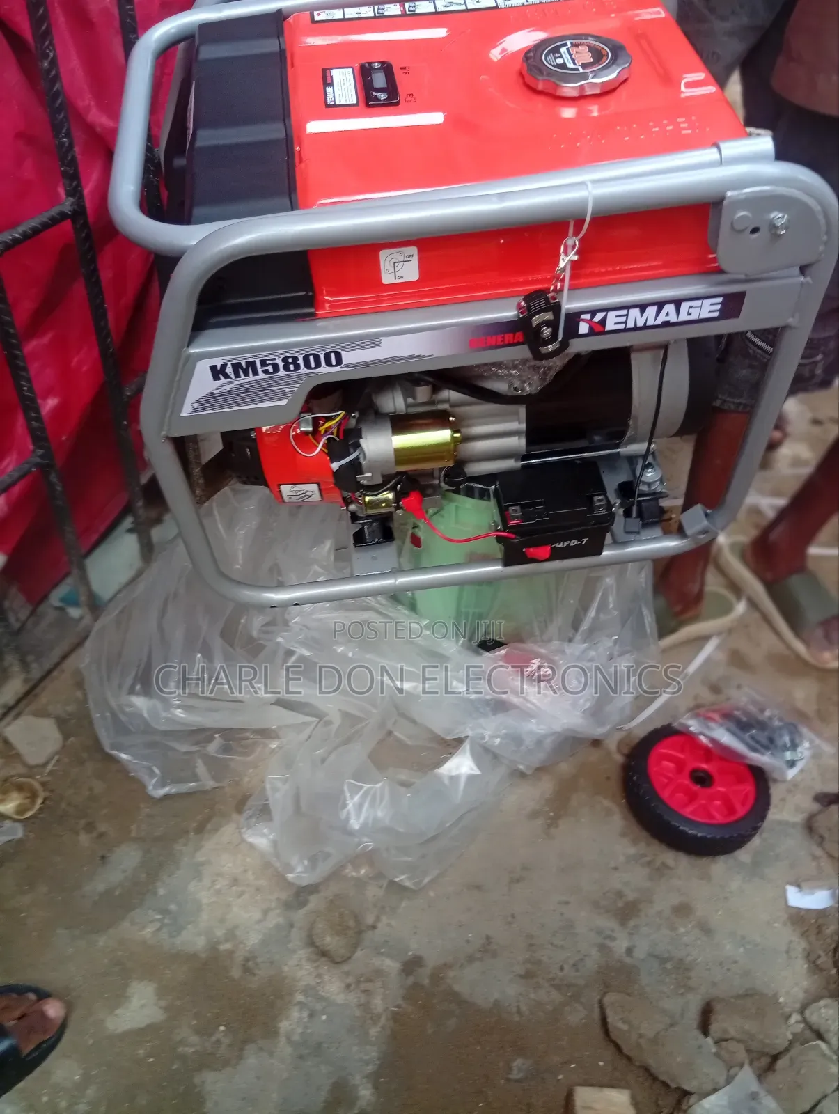 Kemage 4800 Petrol Generator 4.5kva – Strong Copper Coil, Remote Start