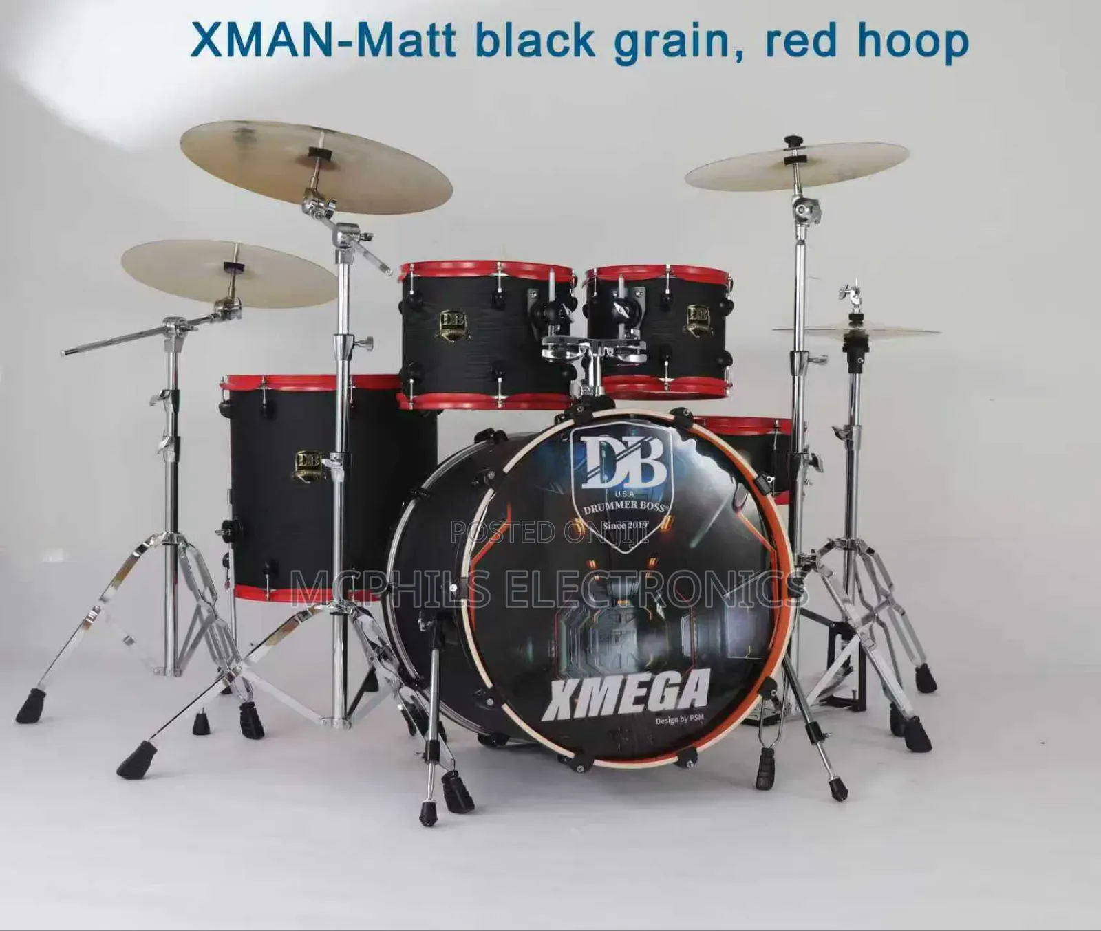 Latest Drummer Boss Professional Drums Xmega