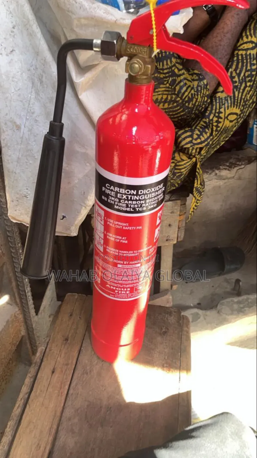 Co2 Fire Extinguisher – Electrical & Flammable Liquid Safety