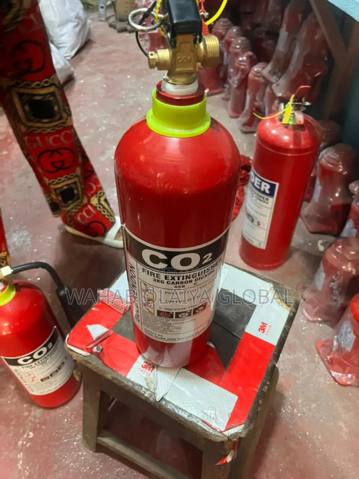 Co2 Fire Extinguisher – Electrical & Flammable Liquid Safety