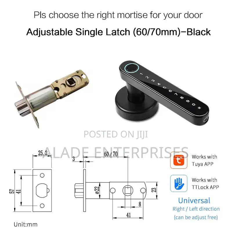 Tuya Digital Home Security Seperate Smart Door Lock