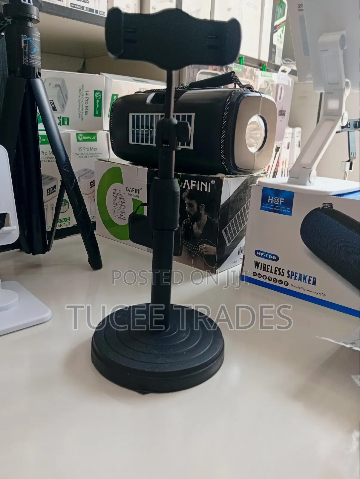 Microphone Design Phone Holder