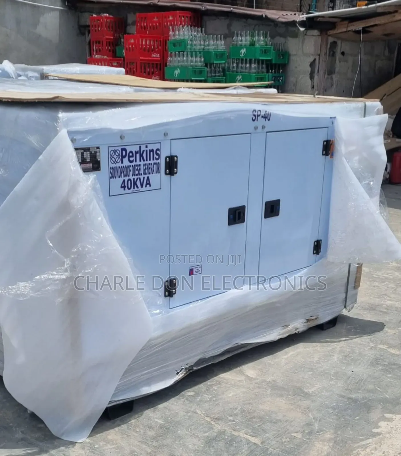 Perkins 40kva Diesel Soundproof Generator – Stable Industrial Power