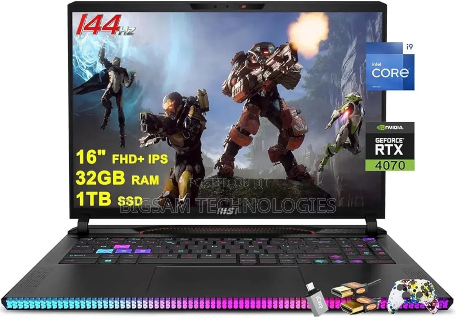 New Laptop MSI Raider GE78HX 16GB Intel Core i7 SSD 1.5T