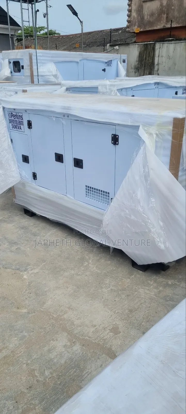 Perkins 50kva Diesel Soundproof Generator – Stable Industrial Power