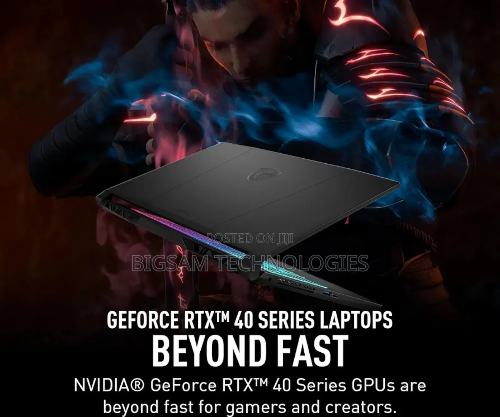 New Laptop MSI Katana 15 16GB Intel Core i7 SSD 1T