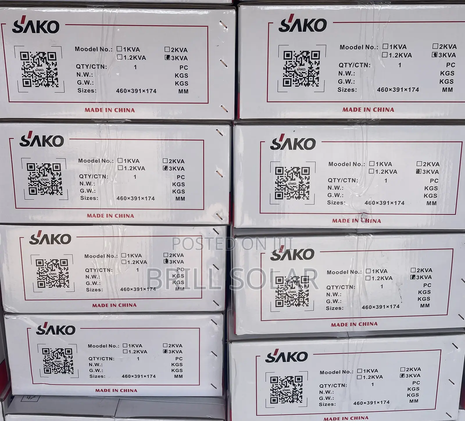 3kva-24v Sako Pure Sine Wave Hybrid Inverter
